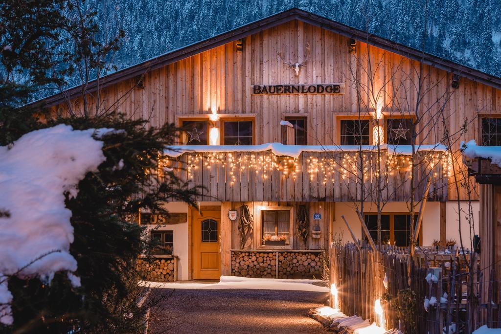 Bauernlodge Alpin Appartements Höfen Esterno foto