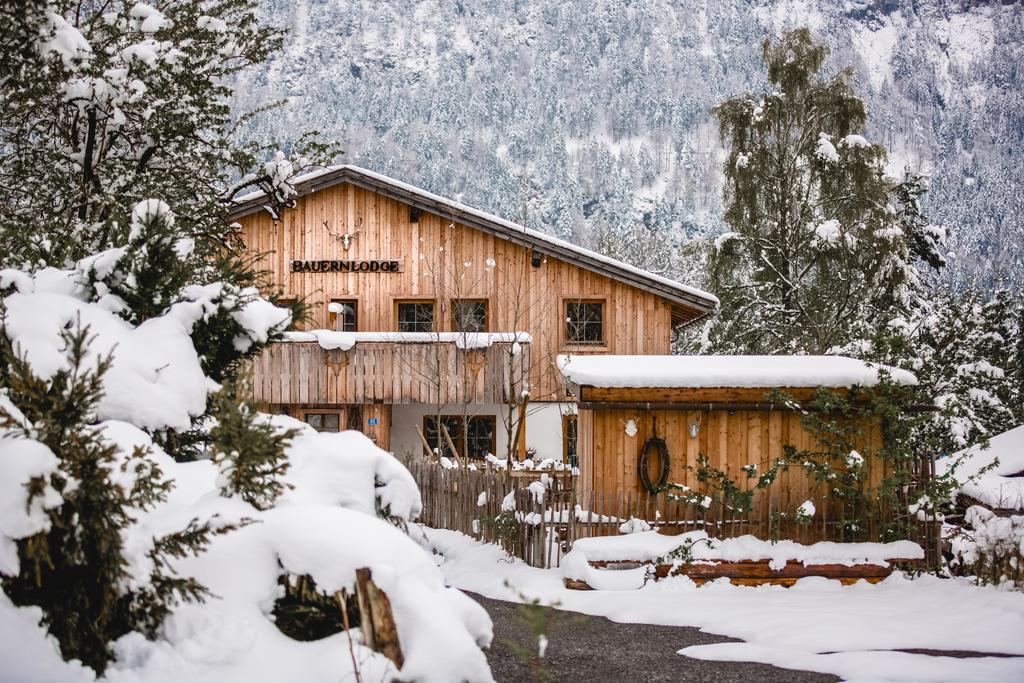 Bauernlodge Alpin Appartements Höfen Esterno foto