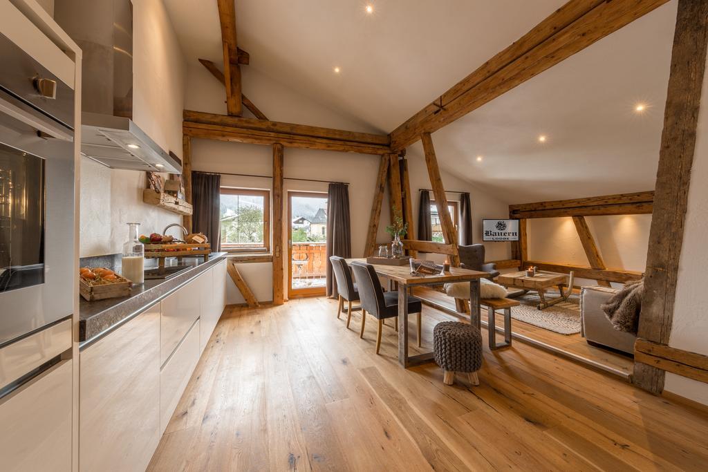 Bauernlodge Alpin Appartements Höfen Esterno foto