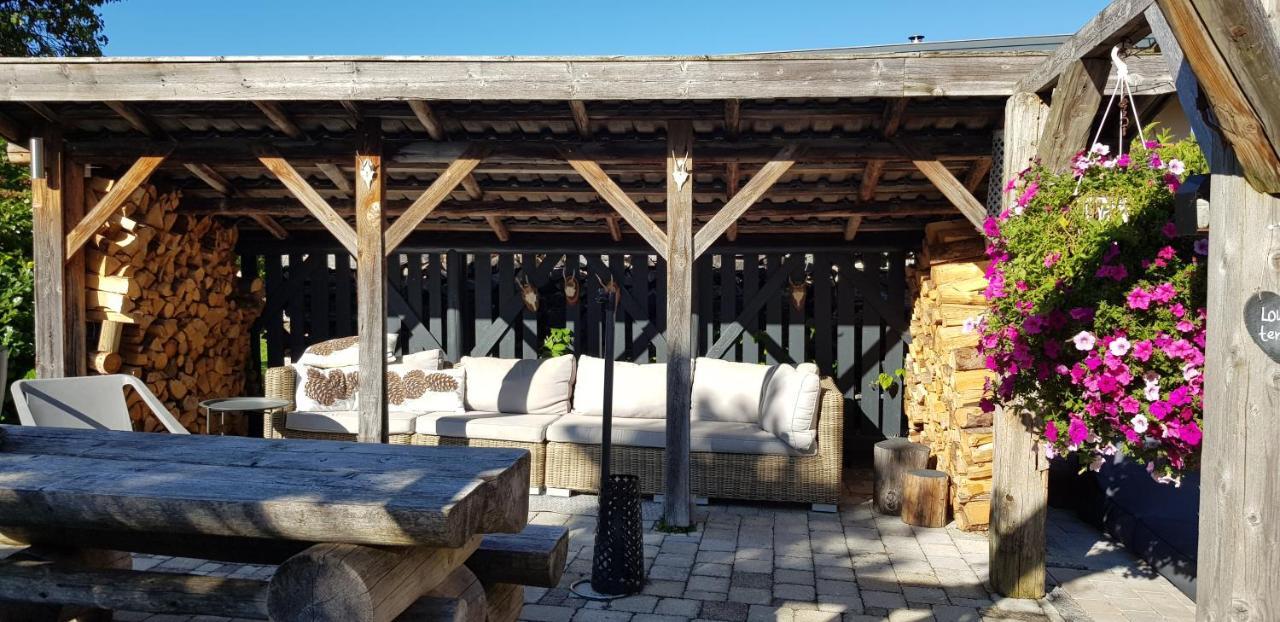 Bauernlodge Alpin Appartements Höfen Esterno foto